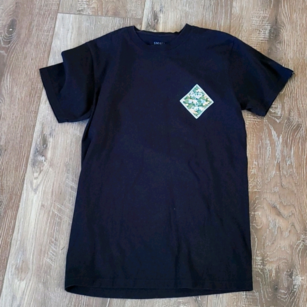 Salty Crew black camo t-shirt S